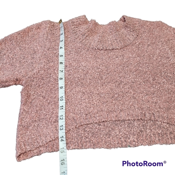 Wild Fable Pink Cropped Pullover Sweater - Picture 9 of 10